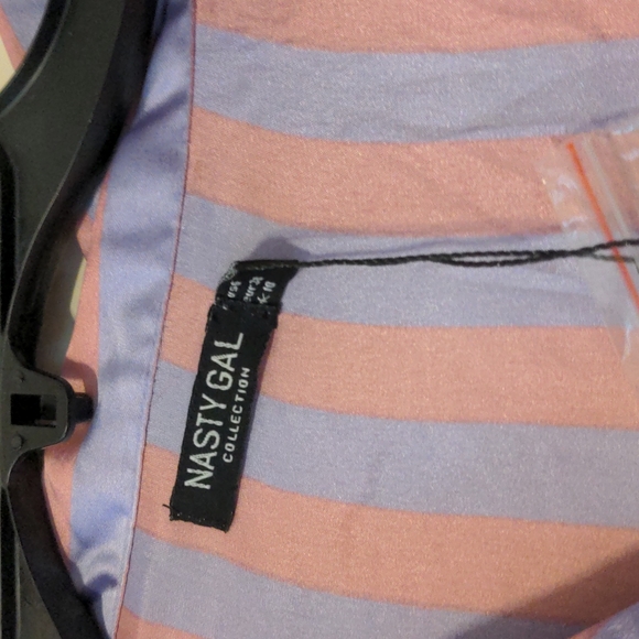 Nasty gal 3 piece namastay in bed stripe pajama - Picture 5 of 7